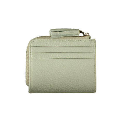 Coccinelle Green Leather Wallet - PER.FASHION