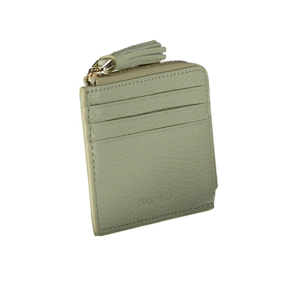 Coccinelle Green Leather Wallet - PER.FASHION