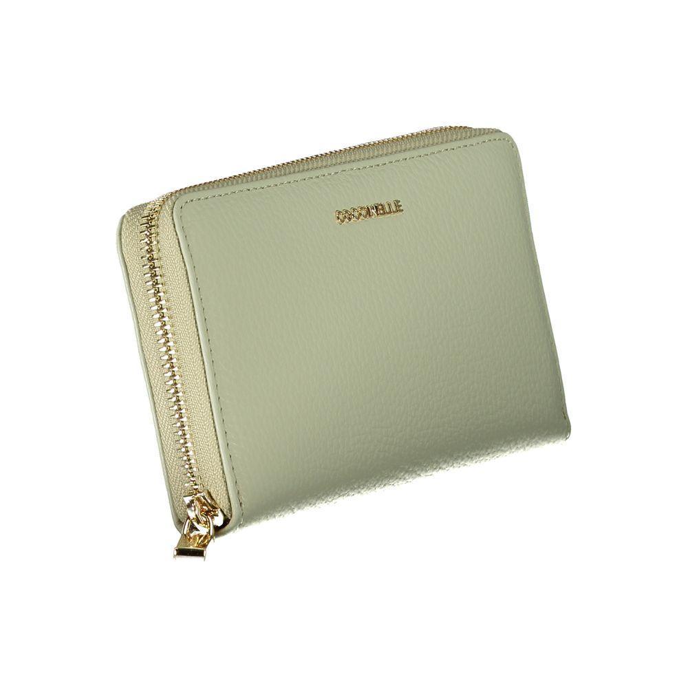 Coccinelle Green Leather Wallet - PER.FASHION