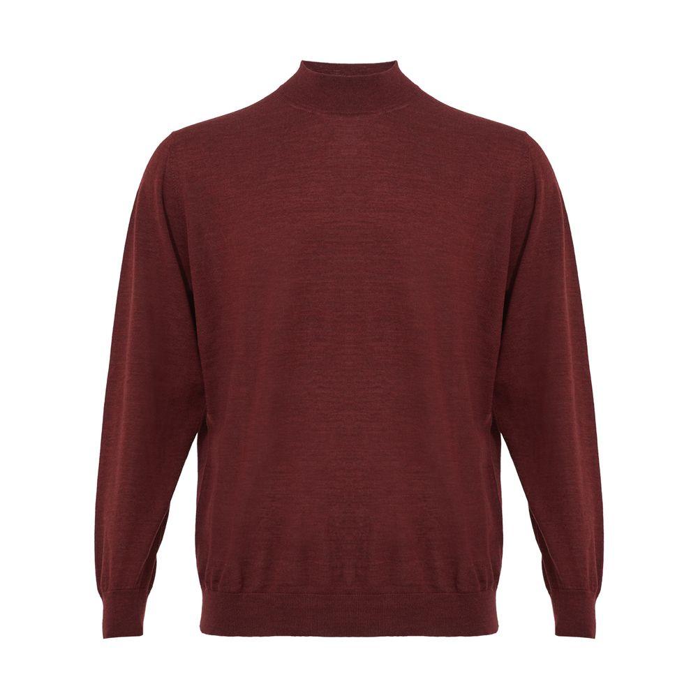 Colombo Cashmere Sumptuous Red Sweater - PER.FASHION