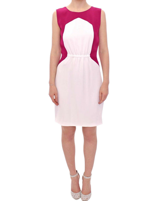 CO|TE Chic Pink & White Shift Dress - PER.FASHION