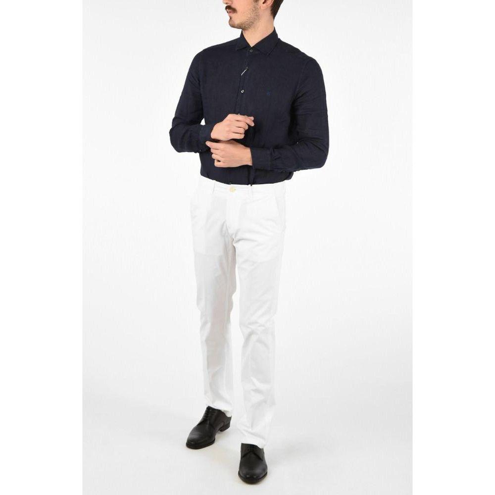 Corneliani White Jeans & Pant - PER.FASHION