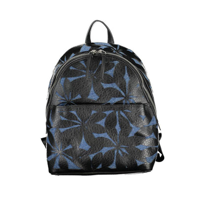 Desigual Chic Black Contrast Detail Backpack - PER.FASHION