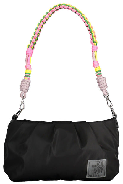 Desigual Chic Black Contrast Detail Handbag - PER.FASHION