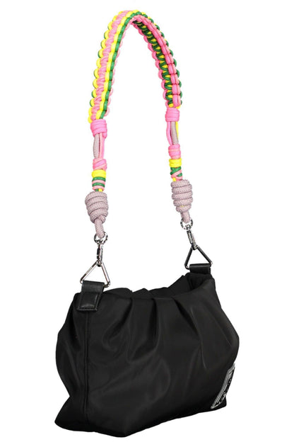 Desigual Chic Black Contrast Detail Handbag - PER.FASHION
