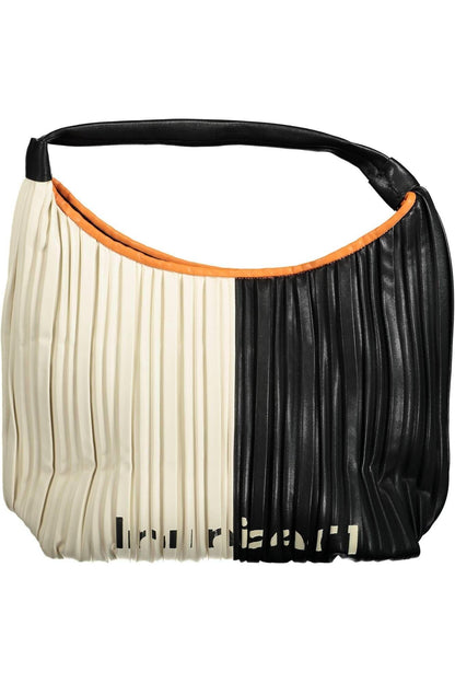 Desigual Chic Black Shoulder Bag with Contrasting Accents - PER.FASHION