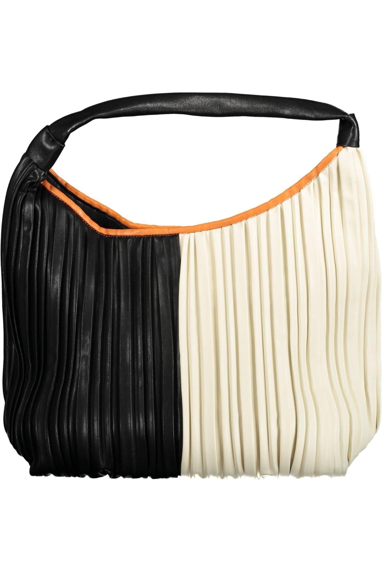 Desigual Chic Black Shoulder Bag with Contrasting Accents - PER.FASHION