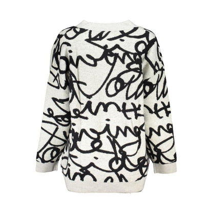 Desigual Chic Contrasting V-Neck Cardigan - PER.FASHION