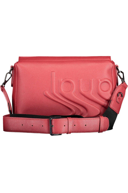 Desigual Chic Red Contrasting Detail Shoulder Bag - PER.FASHION