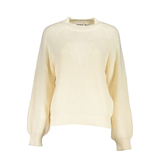 Desigual Chic Turtleneck Sweater with Contrast Details - PER.FASHION