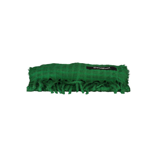 Desigual Green Polyester Scarf - PER.FASHION