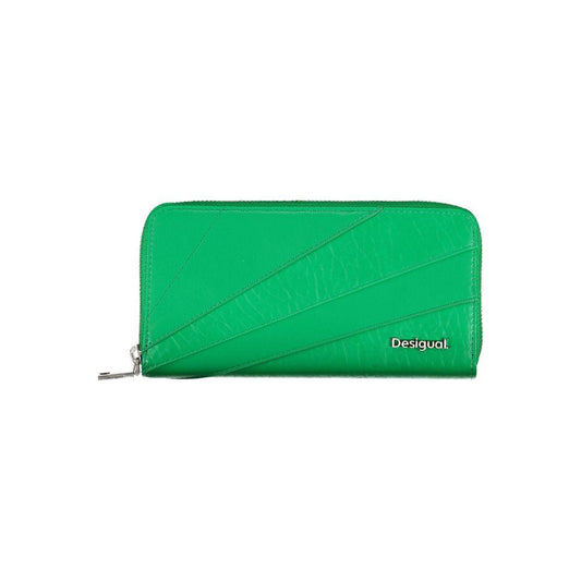 Desigual Green Polyethylene Wallet - PER.FASHION