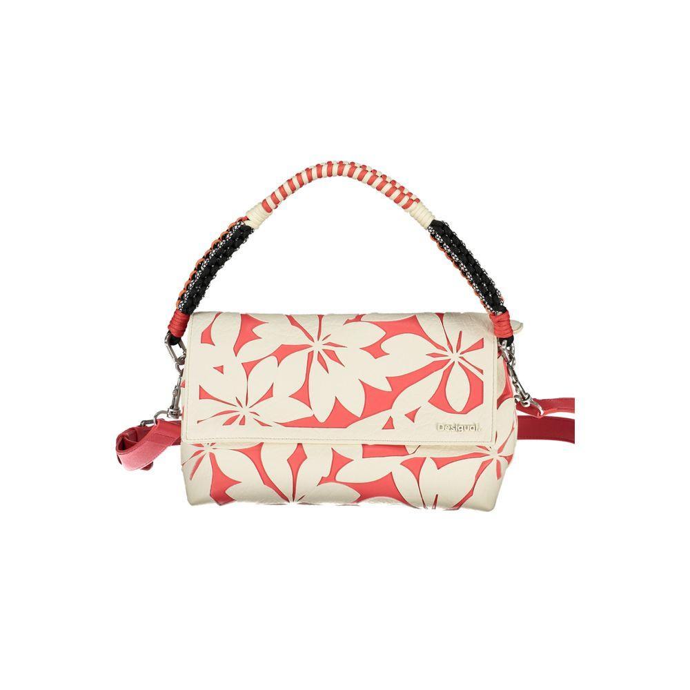 Desigual White Polyethylene Handbag - PER.FASHION