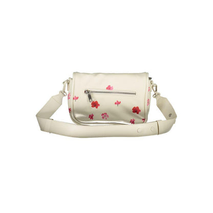 Desigual White Polyethylene Handbag - PER.FASHION