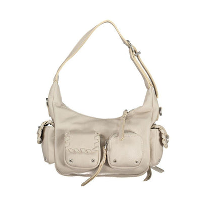 Desigual White Polyethylene Handbag - PER.FASHION