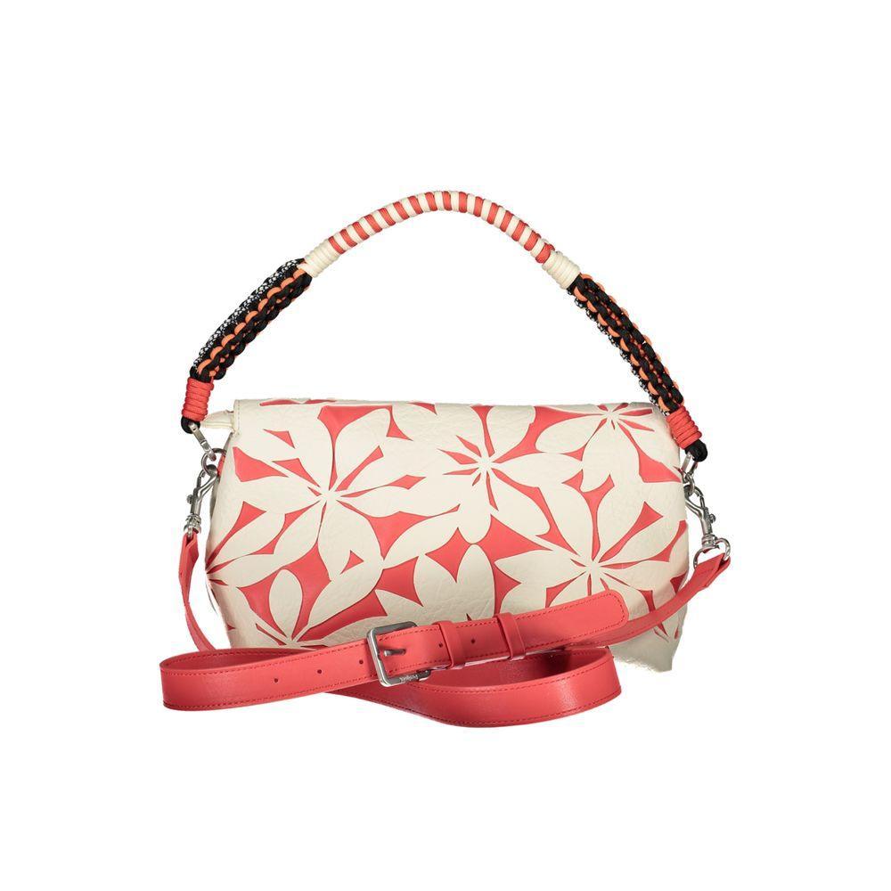 Desigual White Polyethylene Handbag - PER.FASHION