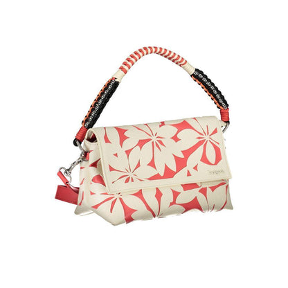 Desigual White Polyethylene Handbag - PER.FASHION