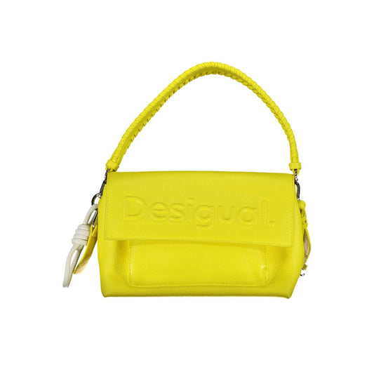 Желтая полиэтиленовая сумка Desigual