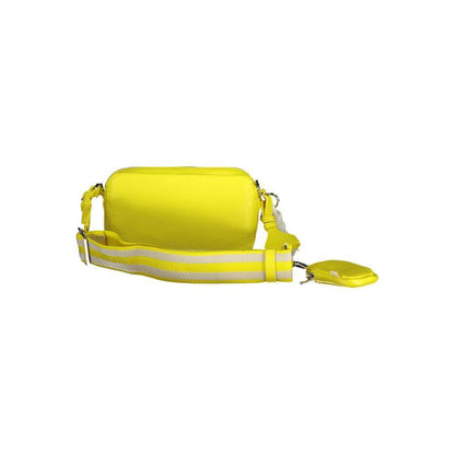 Desigual Yellow Polyethylene Handbag - PER.FASHION