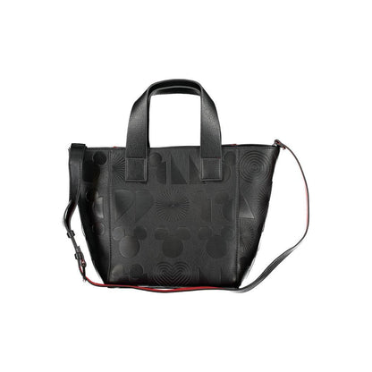 Desigual Black Polyethylene Handbag - PER.FASHION