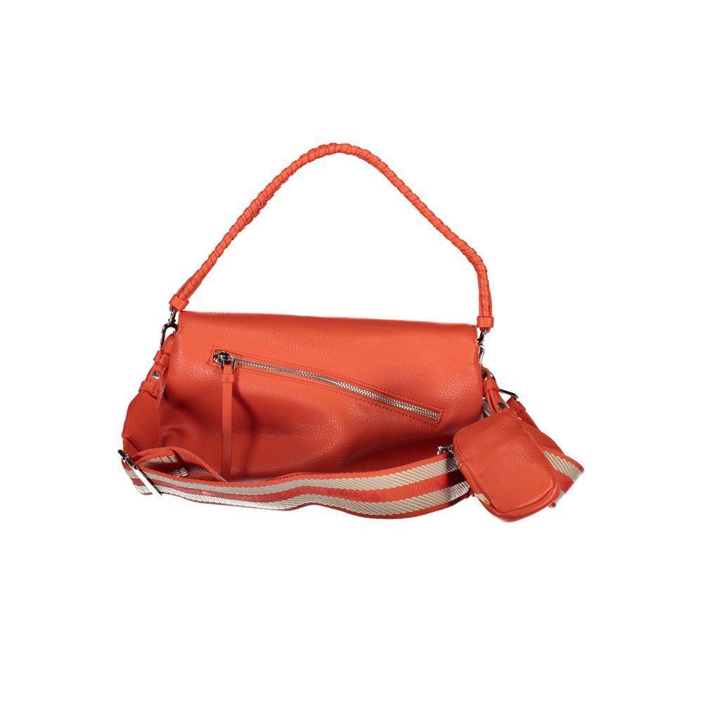 Desigual Pink Polyethylene Handbag - PER.FASHION