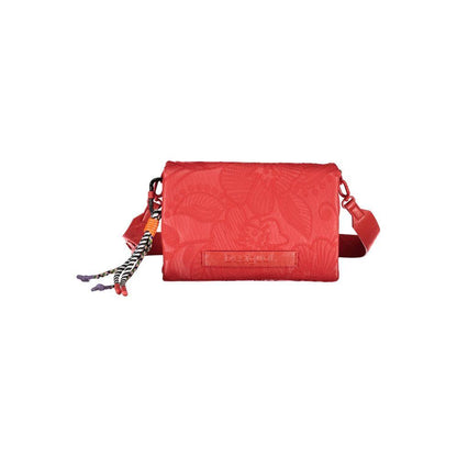 Desigual Red Polyethylene Handbag - PER.FASHION