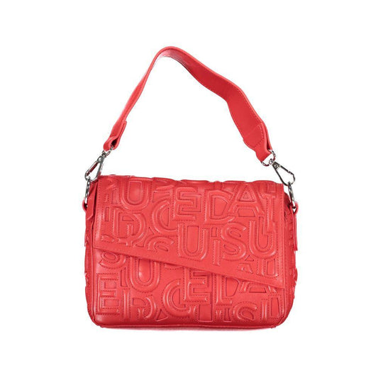 Desigual Red Polyethylene Handbag - PER.FASHION