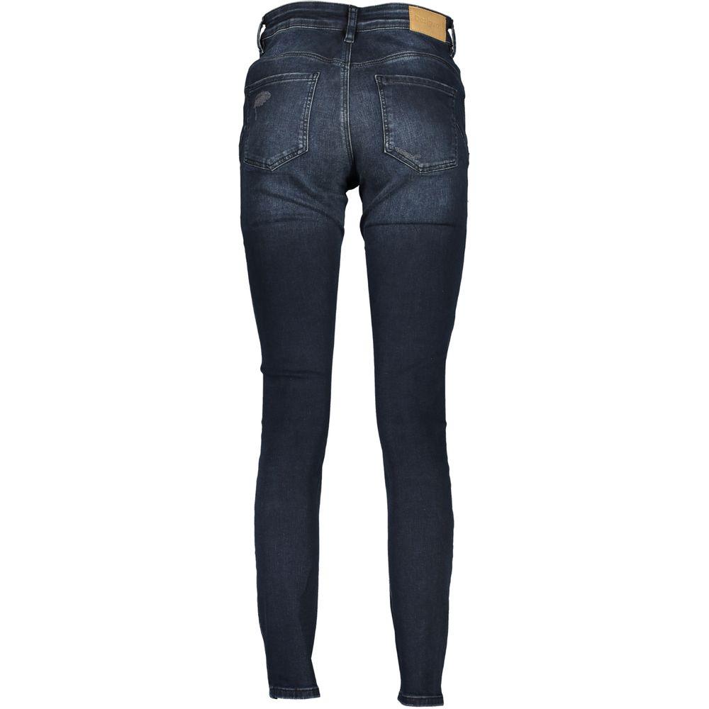 Desigual Blue Cotton Jeans & Pant - PER.FASHION