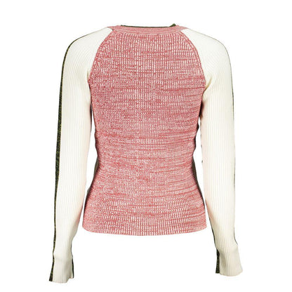 Desigual Chic Contrasting Crew Neck Sweater - PER.FASHION