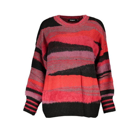 Desigual Chic Turtleneck Sweater with Contrast Details - PER.FASHION