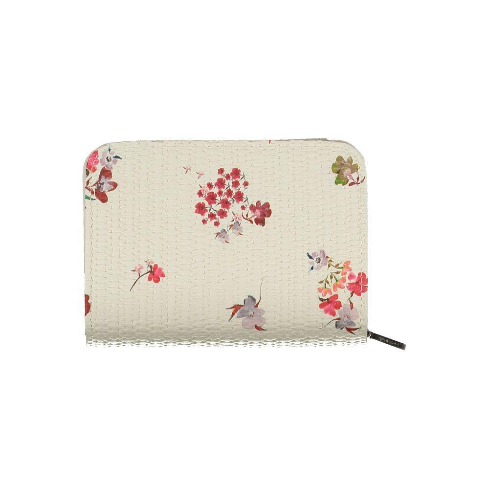 Desigual White Polyethylene Wallet - PER.FASHION