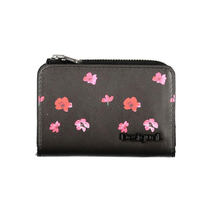 Desigual Black Polyethylene Wallet - PER.FASHION