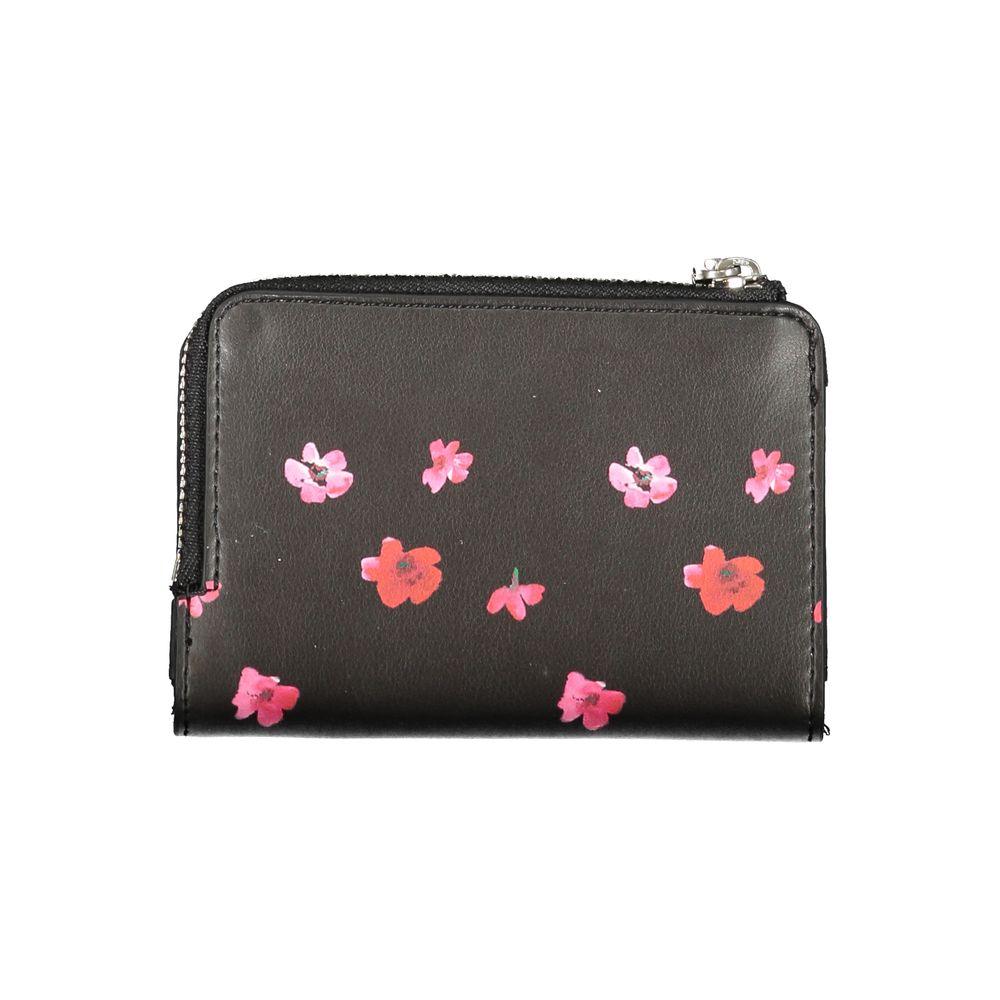 Desigual Black Polyethylene Wallet - PER.FASHION