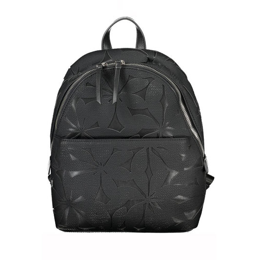Desigual Chic Contrast Detail Zip Backpack - PER.FASHION