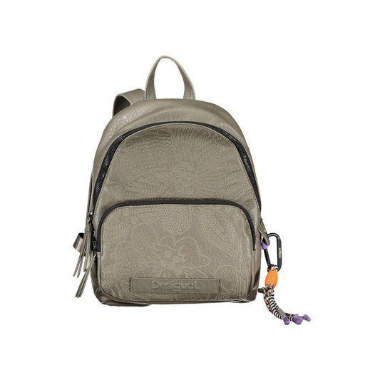 Desigual Chic Artisanal Backpack with Contrasting Details - PER.FASHION