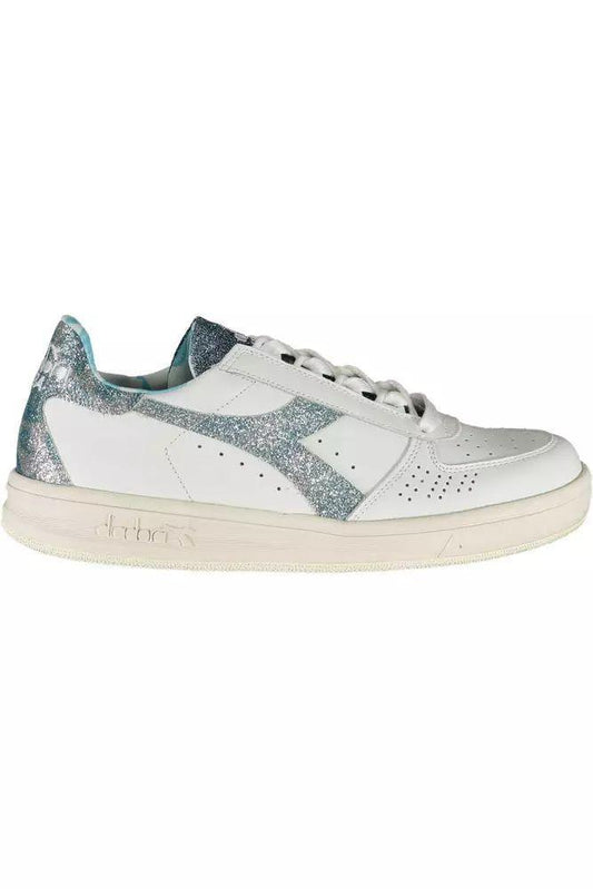 Diadora Chic Contrasting Lace-Up Sports Sneakers - PER.FASHION