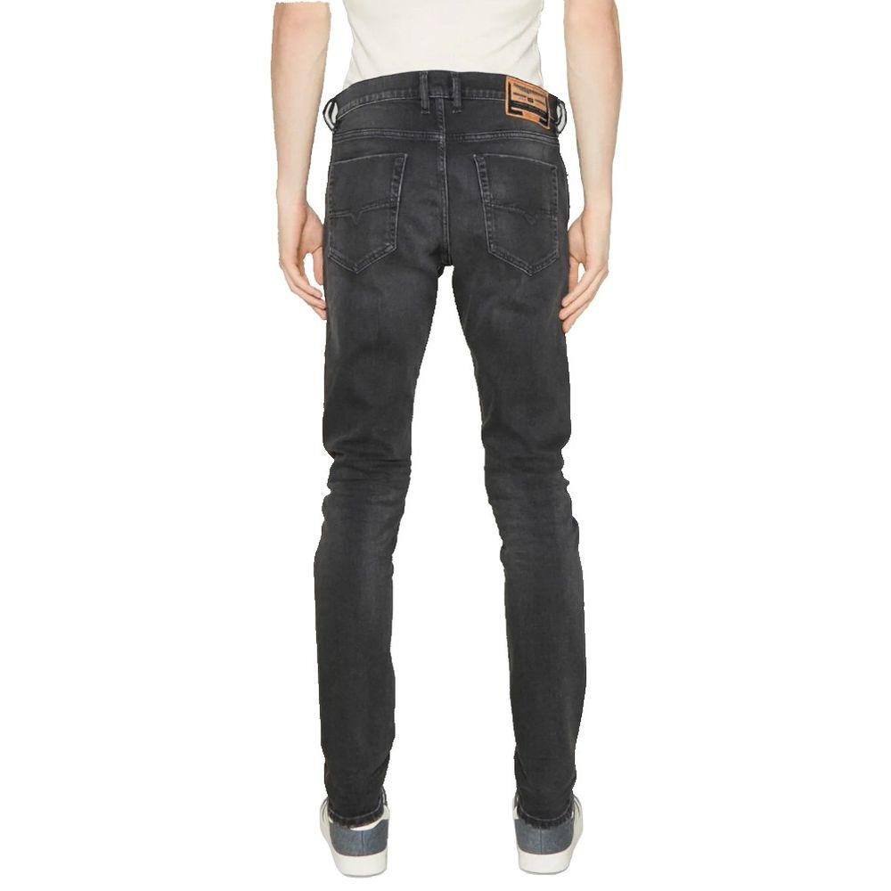 Diesel Black Cotton Jeans & Pant - PER.FASHION