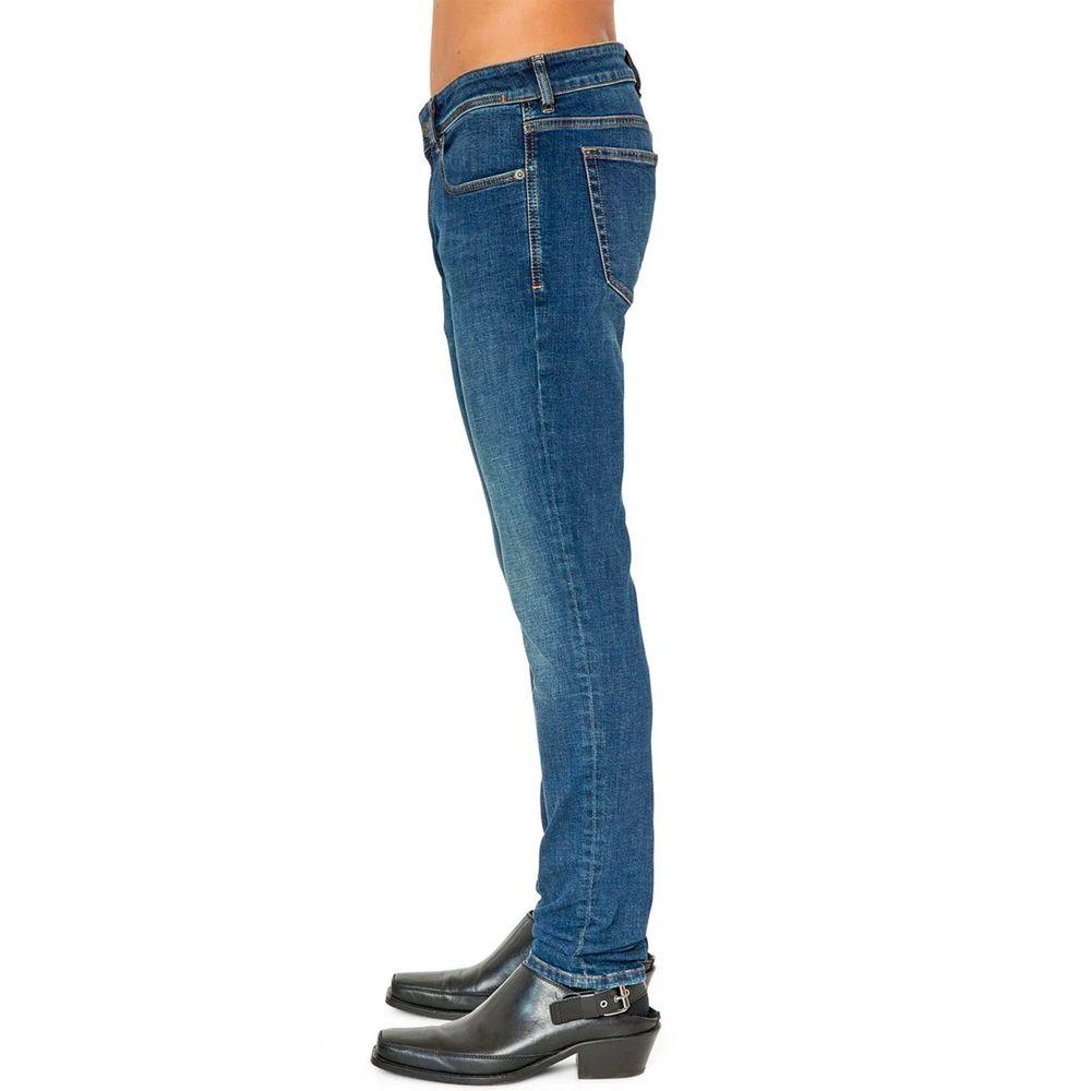 Diesel Blue Cotton Jeans & Pant - PER.FASHION