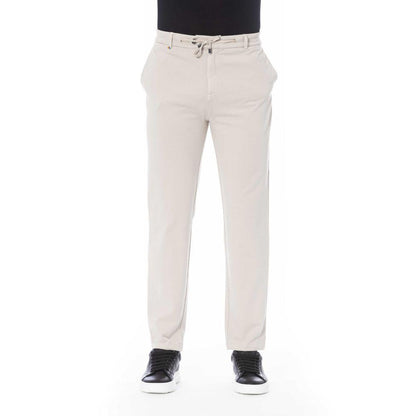 Distretto12 Beige Cotton Jeans & Pant - PER.FASHION