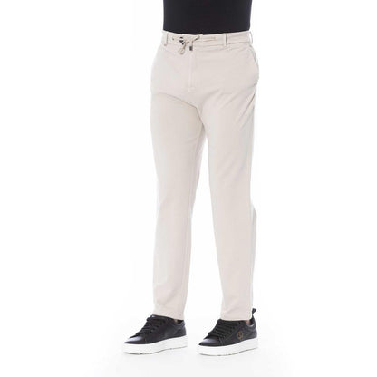 Distretto12 Beige Cotton Jeans & Pant - PER.FASHION