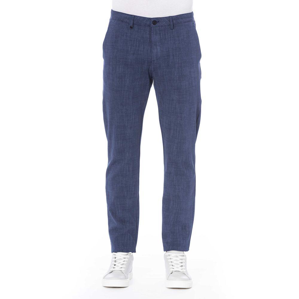 Distretto12 Blue Cotton Jeans & Pant - PER.FASHION