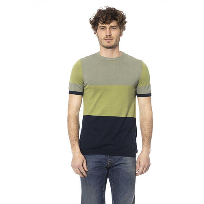 Distretto12 Emerald Crew Neck Cotton Tee - PER.FASHION