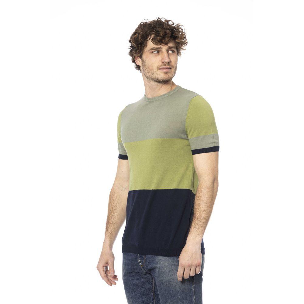 Distretto12 Emerald Crew Neck Cotton Tee - PER.FASHION