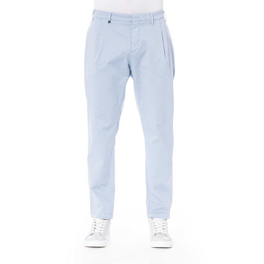 Distretto12 Light Blue Cotton Jeans & Pant - PER.FASHION