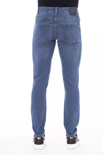Distretto12 Sleek Buttoned Lace-Up Men's Jeans - PER.FASHION