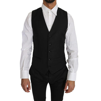 Dolce & Gabbana Black Vest - PER.FASHION