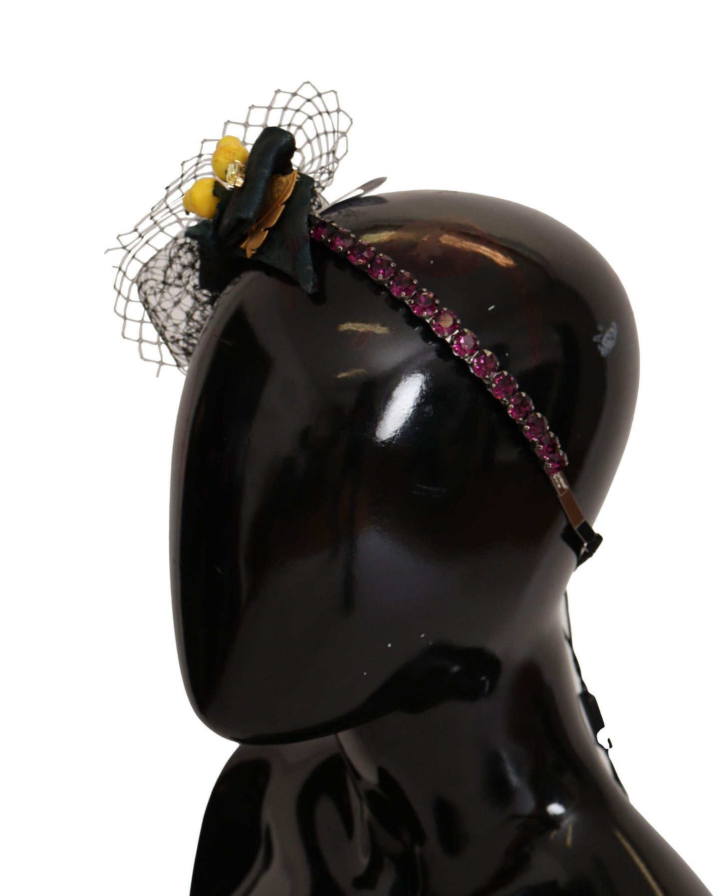 Dolce & Gabbana Charming Sicilian Lemon Crystal Headband - PER.FASHION