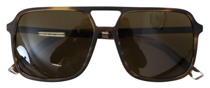 Dolce & Gabbana Chic Basalto Collection Brown Sunglasses - PER.FASHION