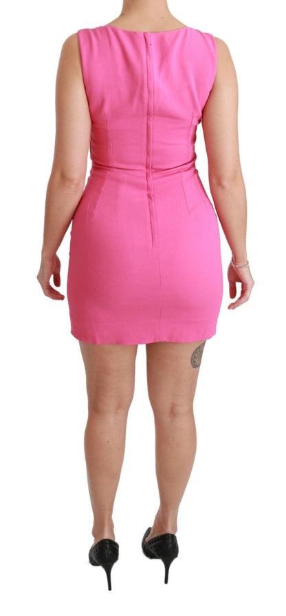 Dolce & Gabbana Chic Pink Sheath Mini Bodycon Dress - PER.FASHION