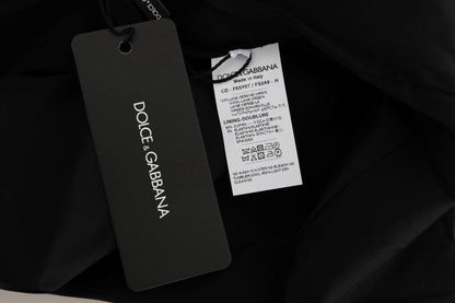 Dolce & Gabbana Chic Sleeveless Polka Dot Wool Dress - PER.FASHION